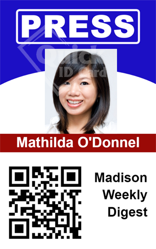 Press ID custom ID badge